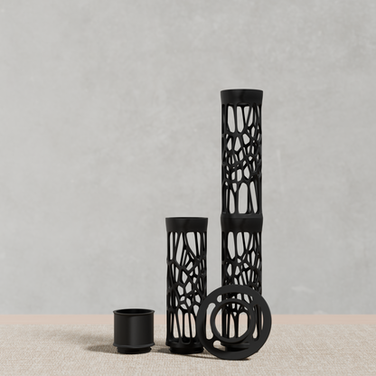 Voronoi-Stil Moosstab Größe L
