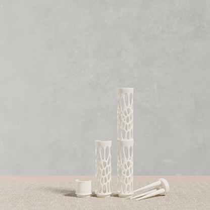 Voronoi-Stil Moosstab Größe M