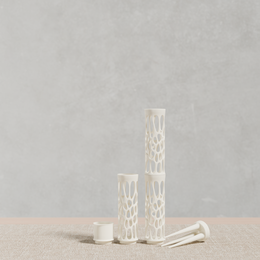 Voronoi-Stil Moosstab Größe M