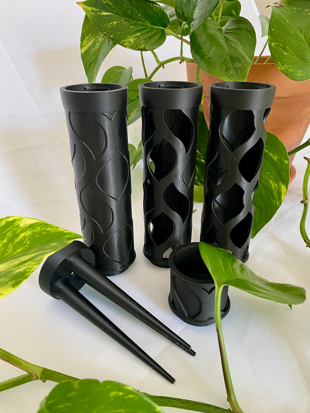 Blatt Moosstab Halboffen Größe M