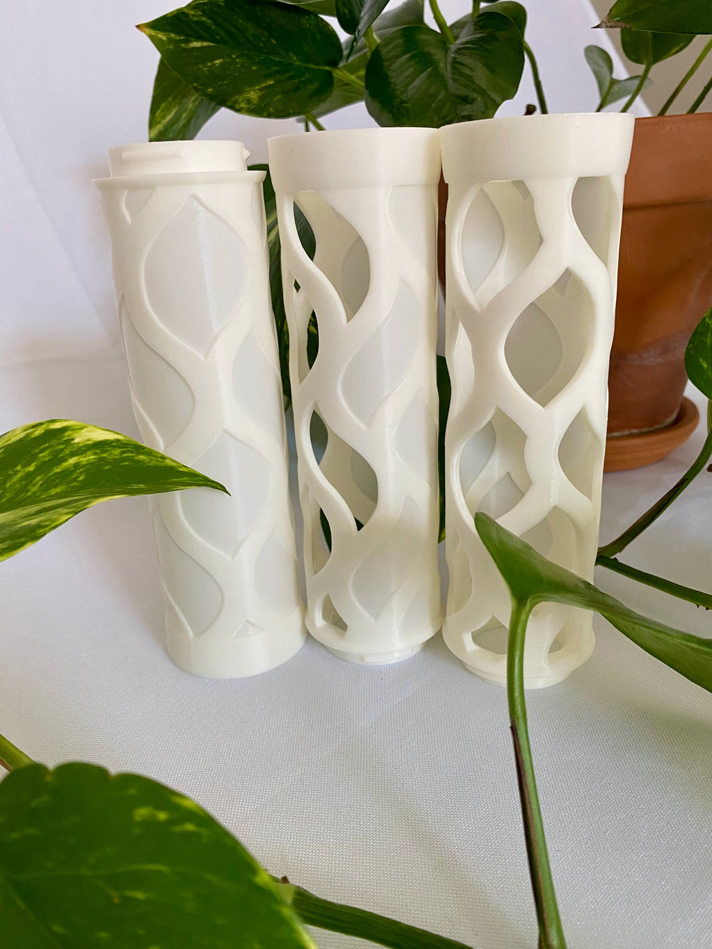 Blatt Moosstab Halboffen Größe M